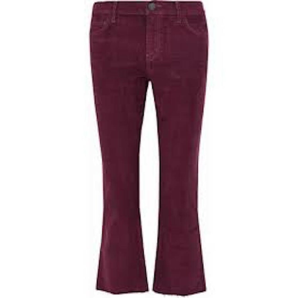 Current/Elliott Corduroy The Kick Cropped Jean